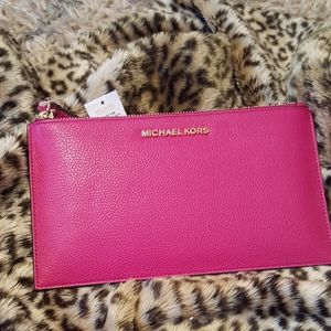 COPY - NWT Michael Kors Hot Pink Clutch